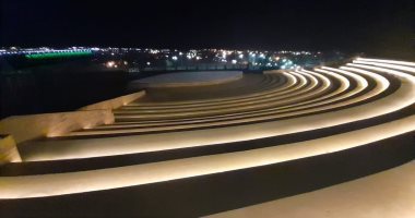 صور.. 8 معلومات عن المسرح المكشوف لوزارة الرى بأسوان قبل افتتاحه