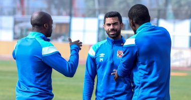 إصابة فتحي والشيخ فى مران الأهلي قبل مواجهة الهلال السوداني