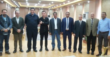 صور.. وفد جامعة بورتو البرتغالية يزور جامعة أسوان 