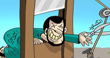 كاريكاتير صحيفة إماراتية.. الحوثى لا يسعى للسلام ويعرقل المفاوضات فى اليمن