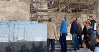 خالد العناني يتفقد متحف الآثار بالعاصمة الإدارية الجديدة.. صور