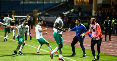 فيديو.. المصري يتعادل مع أسوان من ركلة الجزاء الرابعة فى المباراة