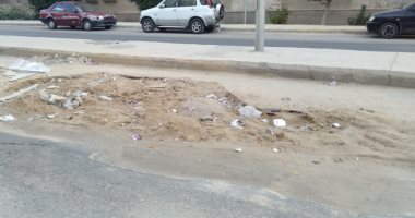 شكوى من حفرة بالحى١١ مجاورة٤ بالشيخ زايد والأهالى يطالبون برصفها