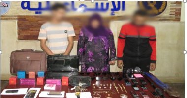 ضبط 3 متهمين من عناصر تشكيل عصابى تخصص فى سرقة المساكن بالإسماعيلية