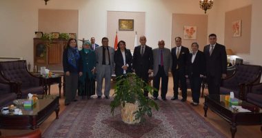 رئيس جامعة الزقازيق يستقبل رئيس المركز القومي للبحوث الاجتماعية والجنائية
