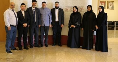 جامعة قازان تزور مجمع اللغة العربية بالشارقة لبحث سبل التعاون فى مجال التعليم