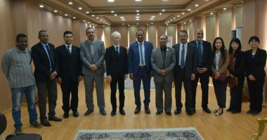 صور.. جامعة أسوان تستضيف معرض الدراسة فى اليابان بحضور السفير اليابانى