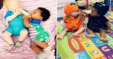 سيدة نيجيرية تلد طفلين مختلفين أحدهما أبيض والآخر أسمر.. تعرف على السبب
