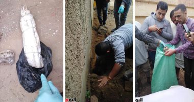 أعمال سحر على «فوط صحية» للنساء وبيض وورق بمقابر الغربية.. شباب قريتى شبرا وكفر شبرا اليمن يطلقون مبادرة لتنظيف المقابر من السحر والدجل..استخراج 40 عملا فى 5 ساعات..والأهالى يبطلونها بالنيران والماء والملح..صور