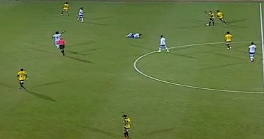 التعادل السلبى يحسم الشوط الأول بين سموحة والإنتاج الحربى