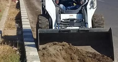 صور.. تجميل المسار السياحى القاهرة أسوان ورفع الأتربة من مساكن الأولى بالرعاية