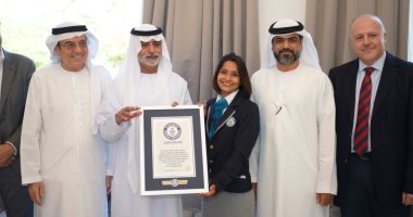 الإمارات تتسلم جائزة موسوعة جينيس فى أكبر سلسلة تسجيلات مصورة عن التسامح