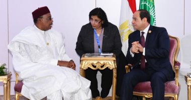 "إيسوفو" يستعرض التحديات الأمنية فى إقليم الساحل خلال لقائه السيسى