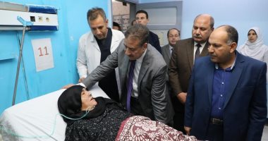 محافظ المنوفية يقرر فسخ التعاقد مع شركة النظافة بمستشفى الشهداء المركزى