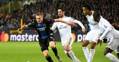 ريال مدريد يفوز على كلوب بروج فى دورى أبطال أوروبا