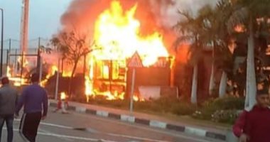 صور.. الأهلى: لا خسائر فى الحريق المحدود بفرع الشيخ زايد