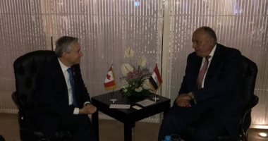 ‏‎ شكري يلتقى وزير خارجية كندا على هامش فعاليات منتدى أسوان للسلام والتنمية  