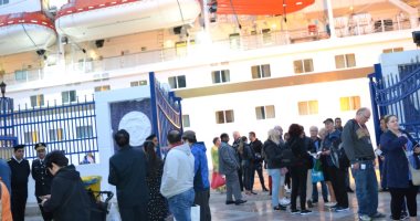 وصول 749 سائح لميناء الإسكندرية على متن السفينة السياحية celestyel crystal