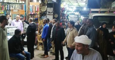 حملة لإزالة 150 حالة إشغال غرب مدينة أسوان