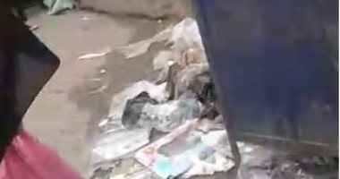 قارئ يناشد المسئولين لرفع صندوق قمامة من أمام مسجد "الصالح الصغير" بالمنصورة
