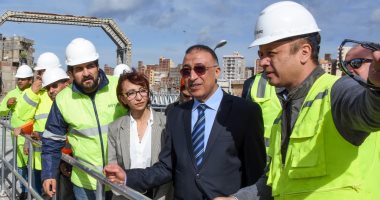 صور.. محافظ الإسكندرية يتفقد مشروع محطة التنقية الشرقية وبشاير الخير 2