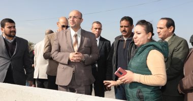 صور.. محافظ بنى سويف يتابع ميدانيا خطة الاستعداد لتقلبات الطقس