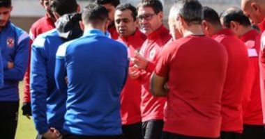 شاهد ..أول مران للأهلى عقب الصعود لقمة الدورى 