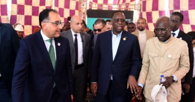 جولة لرئيس السنغال ومدبولى وشاكر بمجمع بنبان بأسوان.. ماكى سال يشيد بالمشروع: نموذج يحتذى به.. ورئيس الوزراء يؤكد اهتمام القيادة السياسية بتنوع مصادر الطاقة الكهربائية لتلبية كافة الاحتياجات التنموية والخدمية