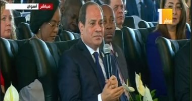 الرئيس السيسى: الجيش تحرك فى ثورة 30 يونيو دعما لإرادة الشعب فى التغيير