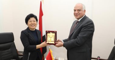 محافظ الجيزة يبحث مع نائبة محافظ هونان الصينية تبادل الخبرات فى المجالات التنموية
