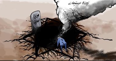 كاريكاتير صحيفة فلسطينية.. استمرار الاستيطان يدمر فكرة حل الدولتين