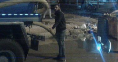 صور .. رفع مياه الأمطار من شوارع كفر الشيخ 