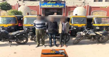 سقوط تشكيل عصابى لسرقة الدراجات النارية فى الخانكة