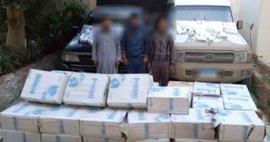 ضبط 25 ألف علبة سجائر مهربة قبل توزيعها على المحلات بالجيزة 