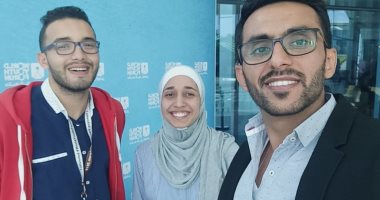 قصة "إيهاب" التونسى و"دانا" الأردنية تبدأ من منتدى شرم الشيخ.. عازفا آلة "العود" قدما للمشاركة فى مسرح شباب العالم..  و"المنتدى" جمع بينهما ومهد لتشكيلهما فرقة وتقديم عروضهما سويًا على خشبة المسرح.. فيديو