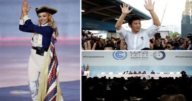 صور.. العالم هذا المساء.. تمديد فعاليات مؤتمر الأمم المتحدة للمناخ.. أنصار حزب "المستقبل إلى الأمام" المعارض فى تايلاند يتظاهرون اعتراضا على حله.. انطلاق الحفل النهائى لمسابقة ملكة جمال العالم