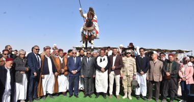 فيديو وصور.. مطروح تحتفل بعيدها القومى بحضور المحافظ الحالى والسابق بوادى ماجد