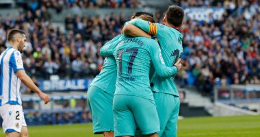 ملخص وأهداف مباراة ريال سوسيداد ضد برشلونة في الدوري الاسباني