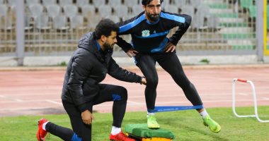 برنامج تأهيلى خاص لـ مدافع المصرى قبل عودته للملاعب