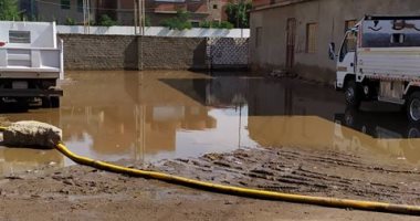 قارئ يشكو من انتشار مياه الصرف بمركز شباب الشهيد إبراهيم قطب بكفر الزيات