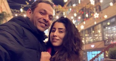 رسالة حب من آيتن عامر لزوجها.. والجمهور: "ربنا يخليكم لبعض"