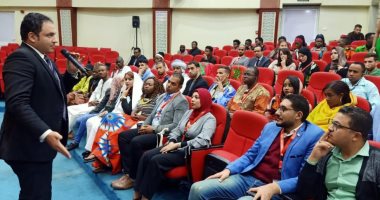 وزارة الرياضة تطلق ملتقى الشباب الأفريقى"المواطنة..والتنمية "بمشاركة 20 دولة