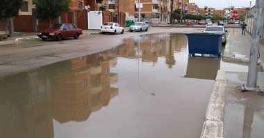 شكوى من غرق أحد المدارس بمنطقة العويدة بالإسكندرية بمياه الأمطار
