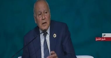 أبو الغيط بمنتدى شباب العالم: هناك صخب إعلامى كاذب وحرب معلوماتية ضد مصر