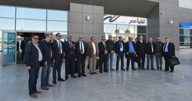 وفد برلمانى يصل الغردقة لتفقد الطرق والموانئ.. ولقاء اليوم مع المحافظ.. صور