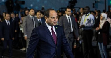 حساب الرئيس السيسى على تويتر ينشر جانبا من كلمته بجلسة "الذكاء الاصطناعى"
