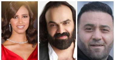 رنا سماحة مع مجد القاسم وأبو الليف فى حفل واحد ليلة رأس السنة