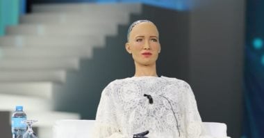 وائل السمرى يكتب: صوفيا هل تشعرين بالحزن؟..فى منتدى شباب العالم كانت صوفيا تتفرج علينا مثلما نتفرج عليها.. ترى ما الذى استرعى انتباهها فينا ولماذا كانت تنظر إلينا بتلك النظرة المنكسرة المليئة بالأسى؟