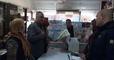 صور.. "شباب القليوبية" تتابع أعمال تقييم مسابقة الفنون التشكيلية للطلائع