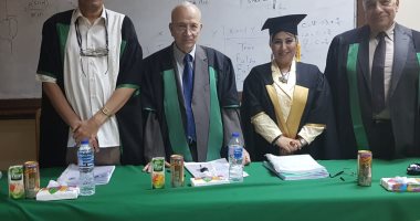 باحثة تحصل على الدكتوراه فى مجال ضبط الإحصاء وتوكيد الجودة .. صور